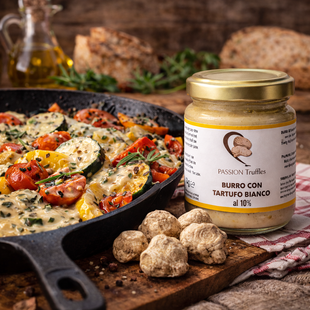 Trüffelbutter Weiß - Burro al tartufo bianco 80g