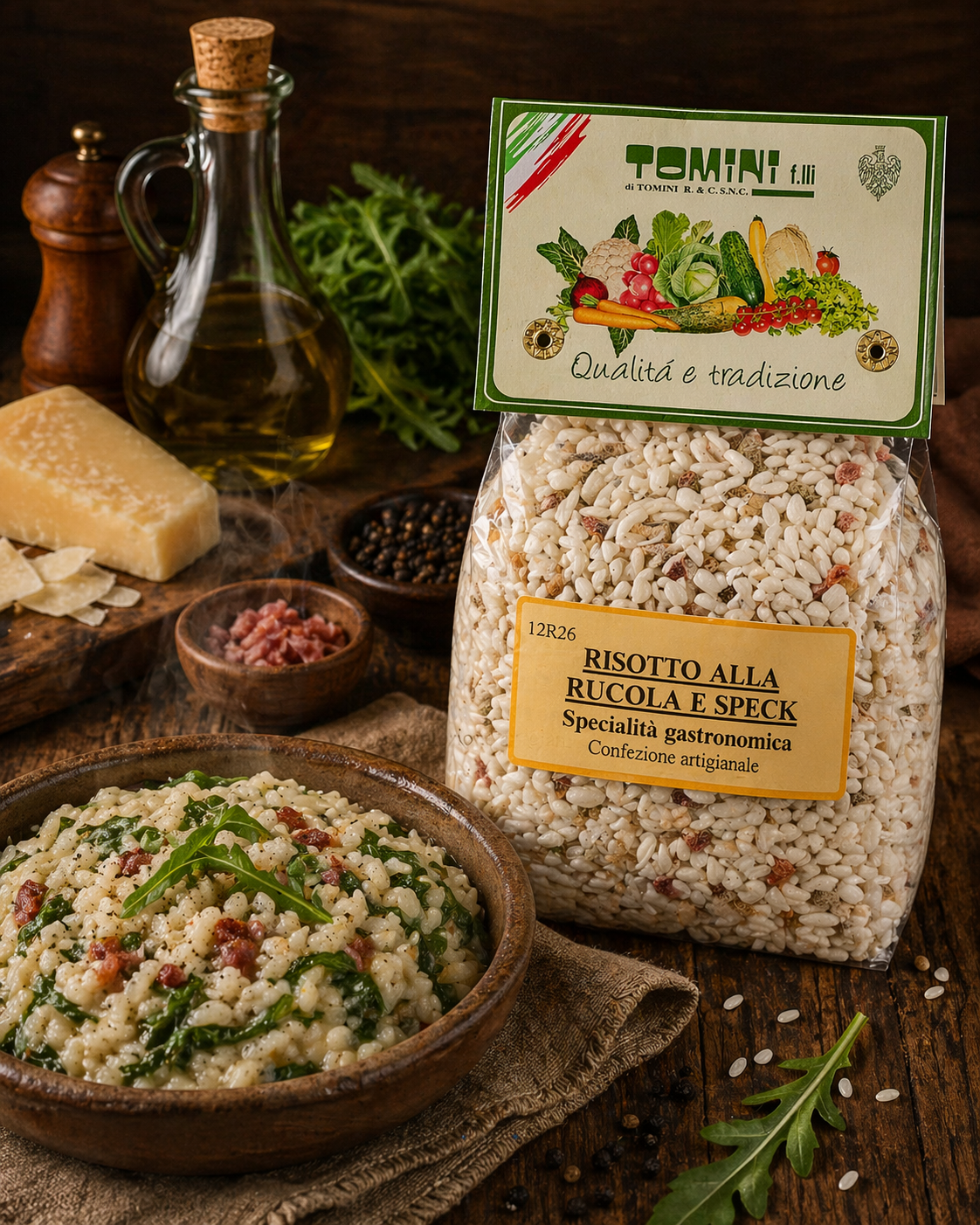 Risotto alla Rucola e Speck 300g