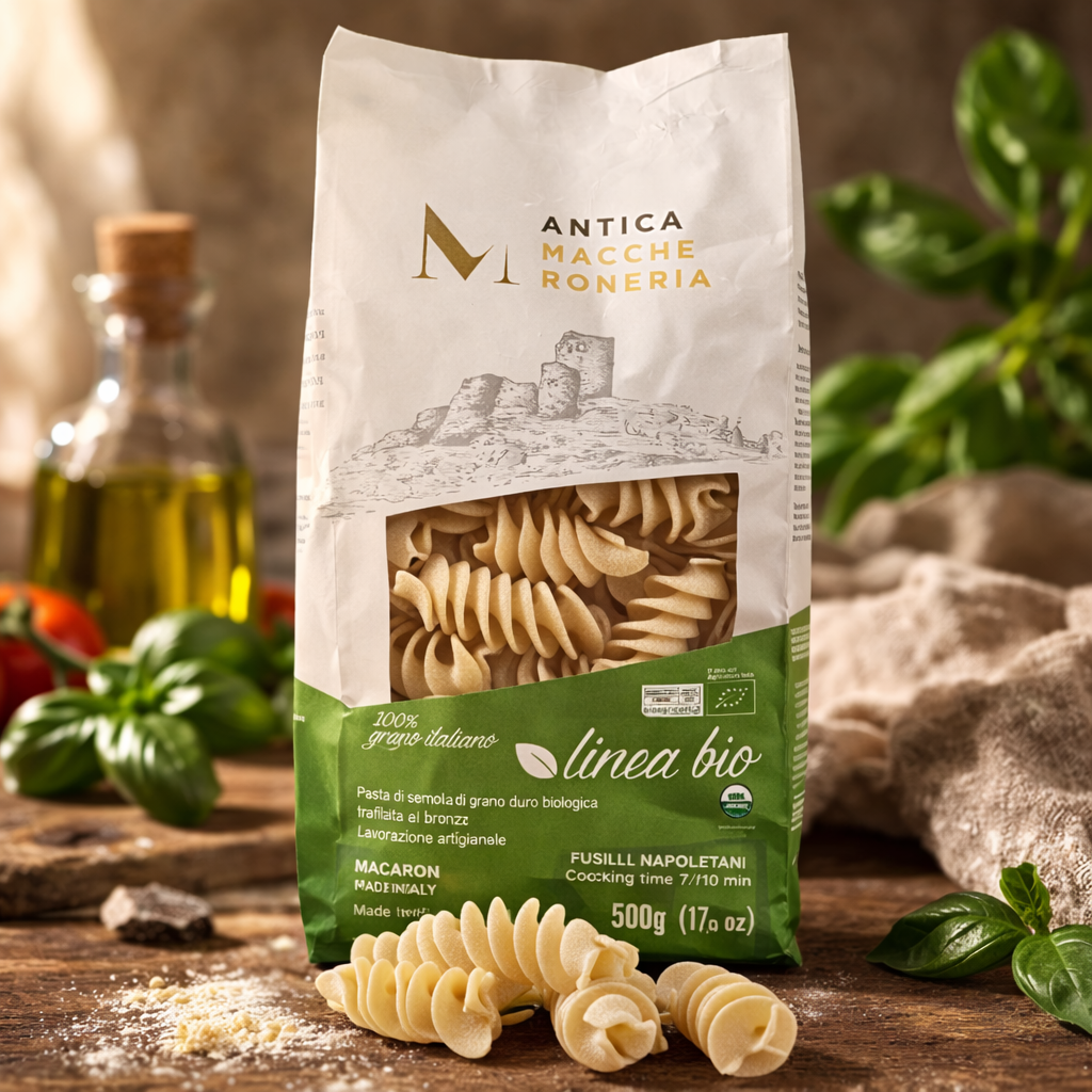 Pasta BIO Riccioli Napoletani 500g