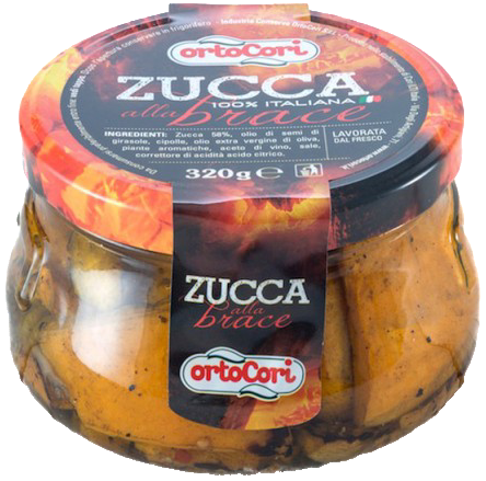 gegrillter Kürbis 320g