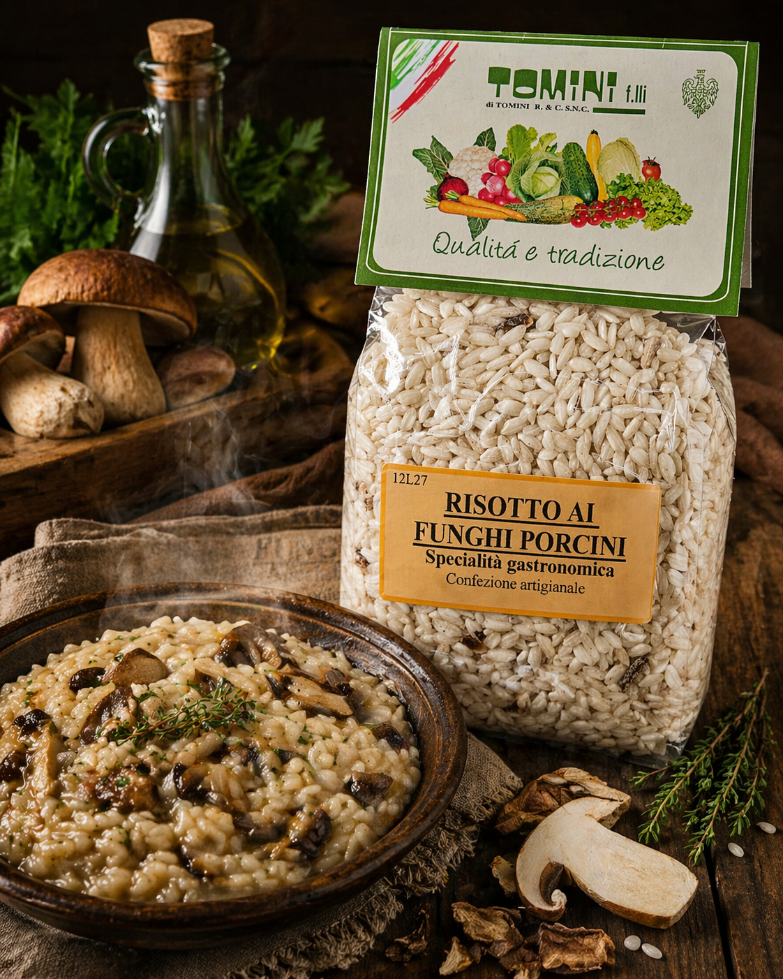 Risotto ai Funghi Porcini 300g