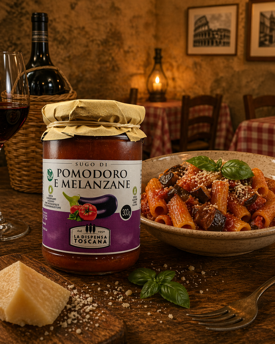 Sugo di Pomodoro e Melanzane 300g